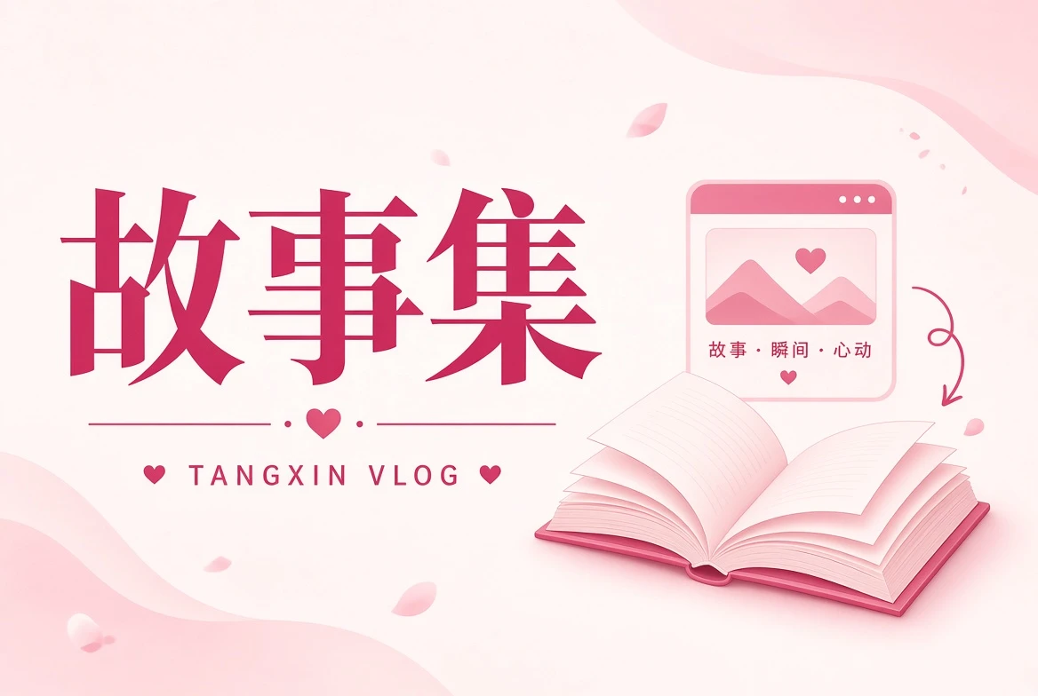 糖心Vlog故事匣人物与成长短片